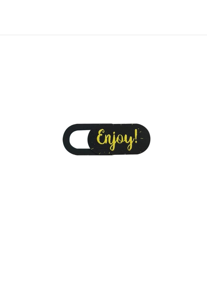 Funsy Laptop & Tablet Camera Cover | Enjoy | Mini - Image 2